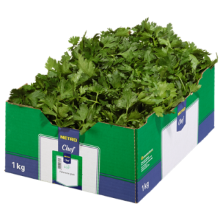 METRO Chef Petersilie glatt Deutschland - 1 kg Kiste