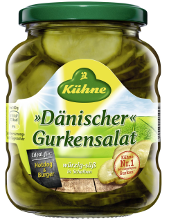 Kühne Dänischer Gurkensalat - 330 g Tiegel