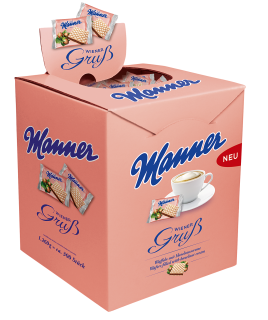 Manner Wiener Gruß - 24 x 1,26 kg Karton