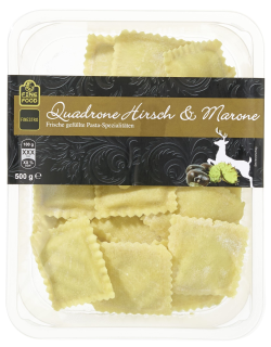 Mezzalune mit Walnuss - Feigenfüllung - 500 g Paket
