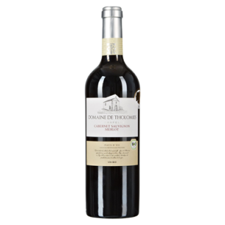 Domaine De Tholomies BIO Cabernet Sauvignon Merlot Rotwein trocken - 0,75 l Flasche