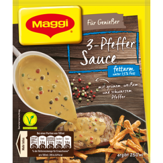 Maggi Für Genießer Sauce 3-Pfeffer fettarm -...