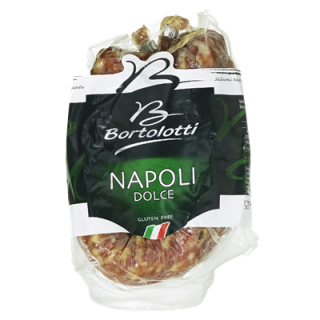 Bortolotti Salsiccia Napoli Salamiring Mild Schwein Ringsalami IT - 1 x 200 g Packung