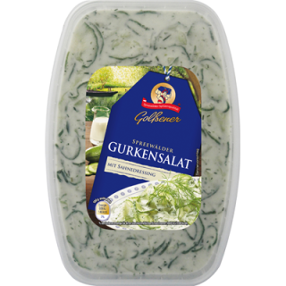 GOLßENER Gurkensalat - 1 x 500 g Becher