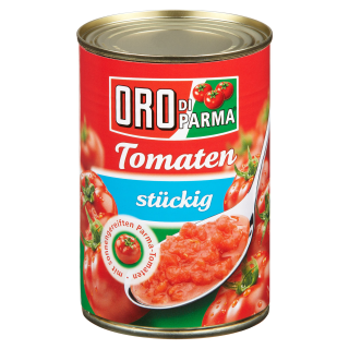 Oro Di Parma Stückige Tomaten - 12 x 400 g Dosen