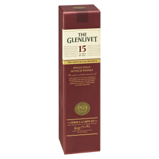 Glenlivet 15 Jahre alt in Geschenkpackung - 0,70 l Geschenkpackung