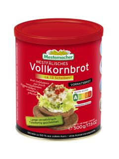 Mestemacher Vollkornbrot - 500 g Dose