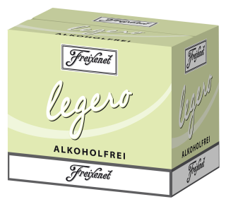 Freixenet Legero Alkoholfrei Schaumwein - 12 x 200 ml Flaschen