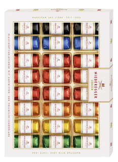 Niederegger Marzipan Klassiker-Variationen, 6-fach sortiert - 300 g Packung