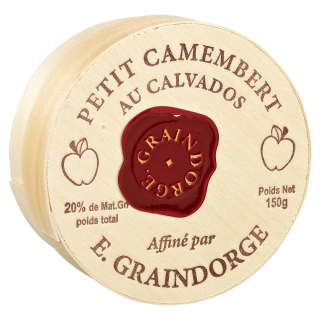Petit Camembert au Calvados mind. 45 % Fett i. Tr., 150 g