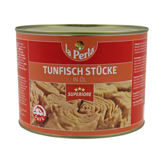 La Perla Thunfisch Stücke in Öl - 1 x 1,705 kg...