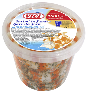 Vici MSC Surimi in Jumbo-Garnelenform in...