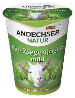Andechser BIO Ziegenjoghurt Natur Fett - 125 g Becher