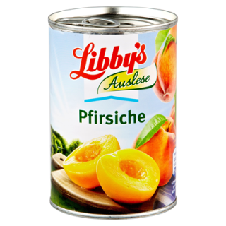 Libbys Pfirsiche gezuckert, halbe Frucht 420 g Dose