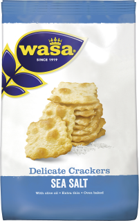Wasa Delicate Thin Crackers - 180 g Paket