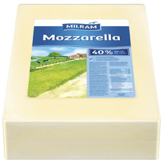 Milram Mozzarella schnittfest, 40 % Fett i. Tr. ca. 15 kg...