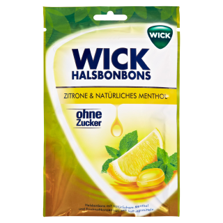 Wick Ohne Zucker - 72 g Beutel