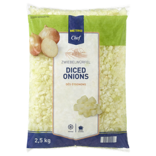 METRO Chef Zwiebel Würfel 10 x 10 mm tiefgefroren -...
