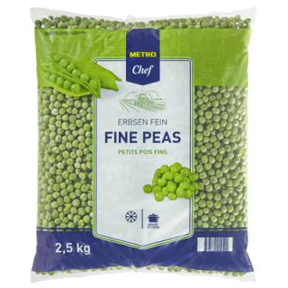MC Erbsen Fein gefroren 2.5kg