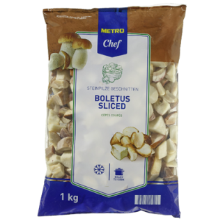 METRO Chef Steinpilze Würfel tiefgefroren roh - 1 kg...