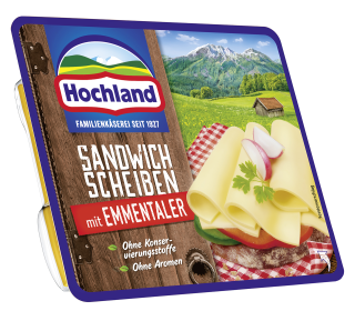 Hochland Scheiben / Emmentaler 150g