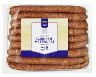 MC Schinkenmettwurst 15 Stck / je kg (ca.1500g)