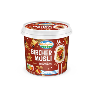 Weideglück Fruchtjoghurt mild Bircher Müsli -...