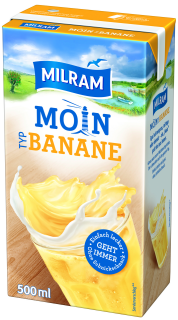 Milram Bananen Drink - 500 ml Packung