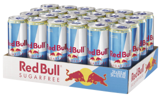 Red Bull Energy Drink Sugarfree - 24 x 0,35 l Dosen