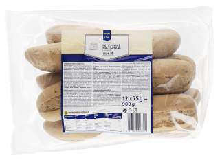 MC Französische Baguette Brötchen Mehrkorn12x75g