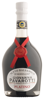 Giovanna Pavarotti Aceto Balsamico Platino - 250 ml Flasche