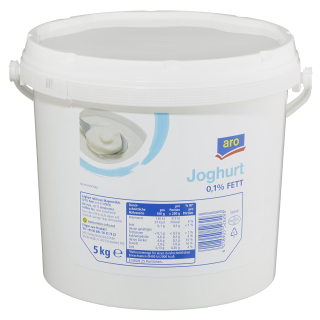 Aro Joghurt Natur 0.1% 5kg Eimer