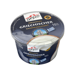 Greco griechischer Sahnejoghurt 10 % Fett - 1 x 450 g Packung