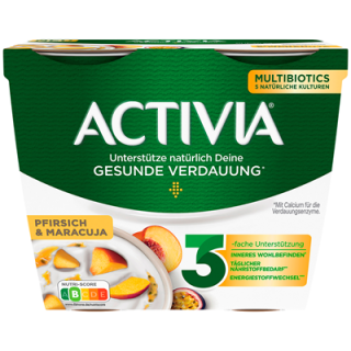 Activia Frucht Joghurt Pfirsich/Marac. 4x125 g