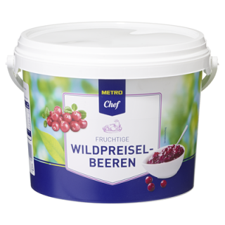 METRO Chef Wildpreiselbeeren - 2 kg Eimer