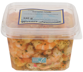 Werner Lauenroth Garnelen Jumbo naturell - 340 g Becher