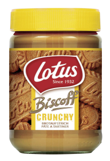 Lotus Brotaufstrich Crunchy Creme cremig - 380 g Tiegel