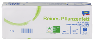 aro Pflanzenfett - 1 kg Packung