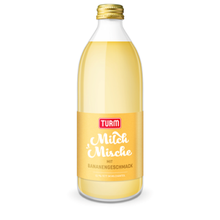 TURM Drink mit Bananengeschmack 0,1 % Fett - 500 ml Flasche