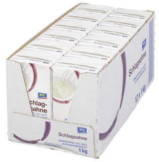 Aro H-Schlagsahne  32% / 12x1L