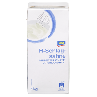 aro H-Schlagsahne 30 % Fett - 1,00 l Packung