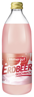 Immergut Milchgertränk -Erdbeer- Glasflasche 500ml /...
