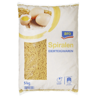 Aro Eierteigwaren -Spiralen- 5kg