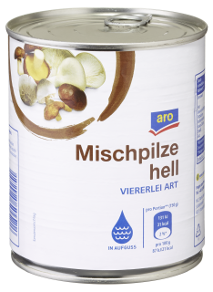 Aro Mischpilze helll / 850ml