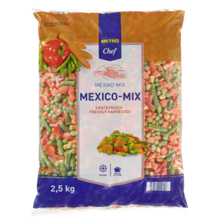 METRO Chef Mexico Mix tiefgefroren - 2,5 kg Beutel