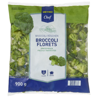 METRO Chef Broccoli Röschen tiefgefroren - 900 g Beutel