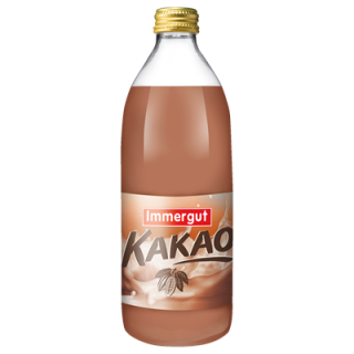 Immergut Milchgertränk -Kakao- Glasflsche 500ml / 12er