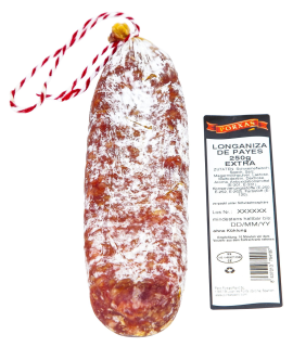 Porxas Longaniza de Payes - 250 g Packung