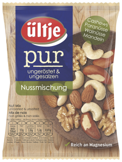 Ültje Nussmischung pur unger?stet & ungesalzen  - 150 g Beutel