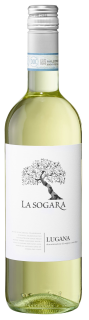 Lugana la Sogara Weiß Weißwein Stachelbeer, Honigmelone, Birne - 0,75 l Flasche